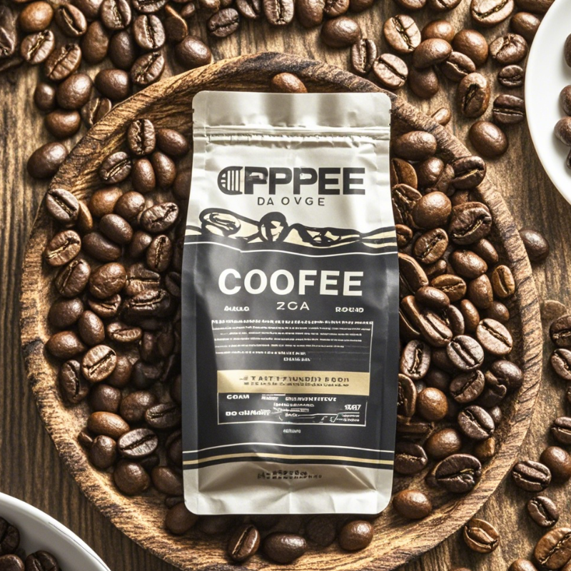 Resealable Coffee Bags Eco Friendly Pouch Custom Zip Lock Bag Biodegradable Packaging Pouches Custom