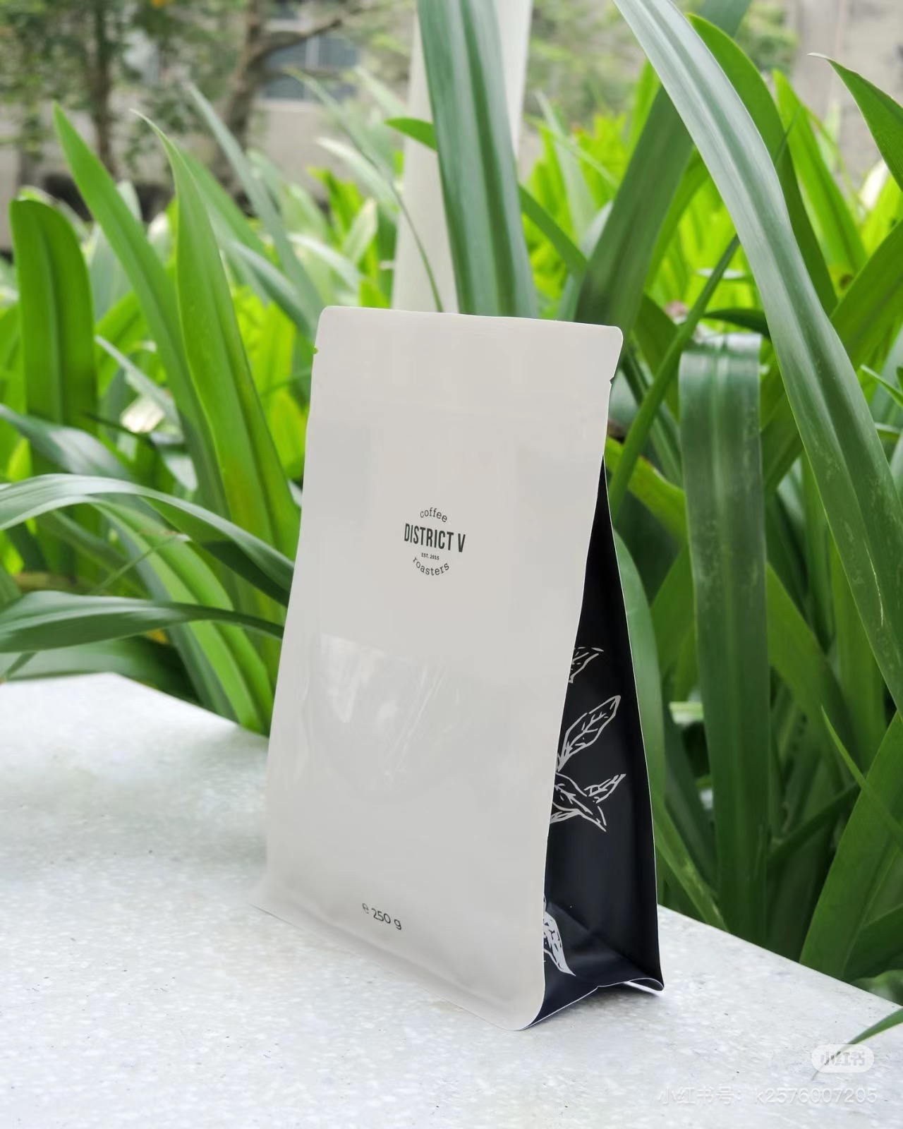 250g 500g 1kg Flat Bottom Resealable Digital Gravure Printing Coffee Bags