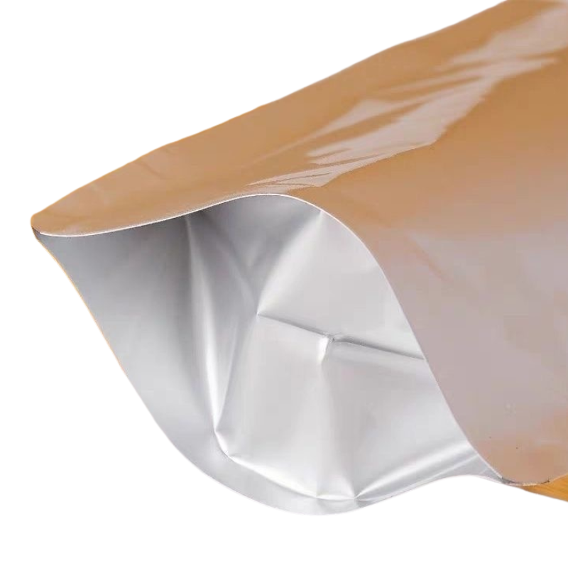 Custom Logo Pure Aluminum Stand Up Spout Pouch For Beer Juice Drink Liquid Storage 