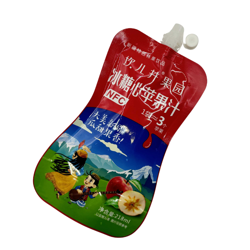 China Supplier Custom Liquid Spout Pouch Bags Squeeze Baby Food Packaging Spout Pouch 