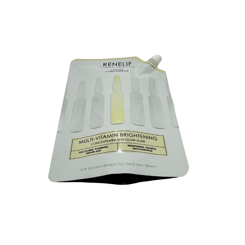 Digital Printing Security Gel Cream Suncream Spout Pouch Supplement Cosmetic Packaging 
