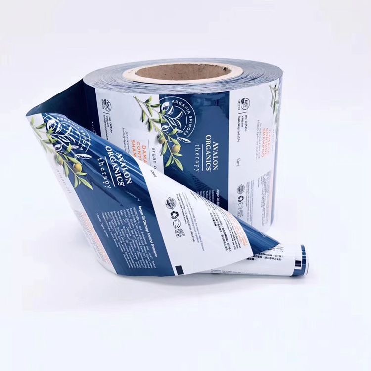 Custom Brand Bopp Metallic Aluminum Foil Sachet Packaging Roll Film for Instant Coffee Tea 