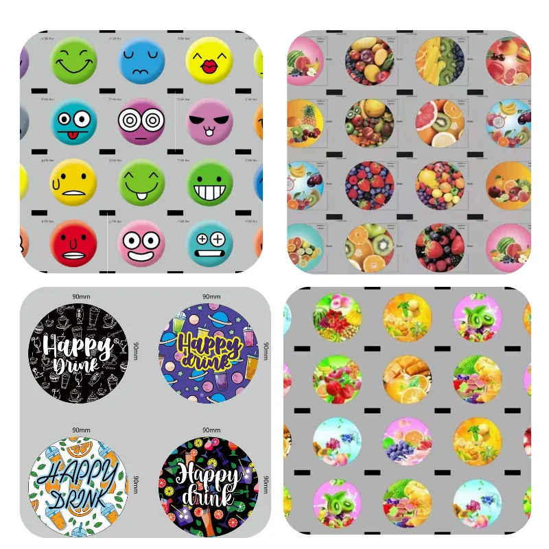 Bubble Tea Cup Sealing Film | Custom Printed 90-105 mm