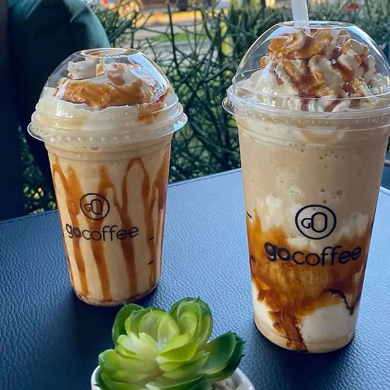 Clear PET Iced Coffee Cups | Custom Printed Wholesale