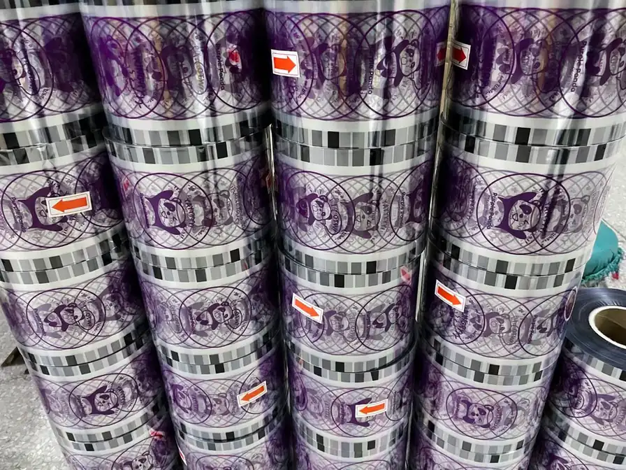 Custom Printed Cup Sealing Film | Logo Printed Roll Stock