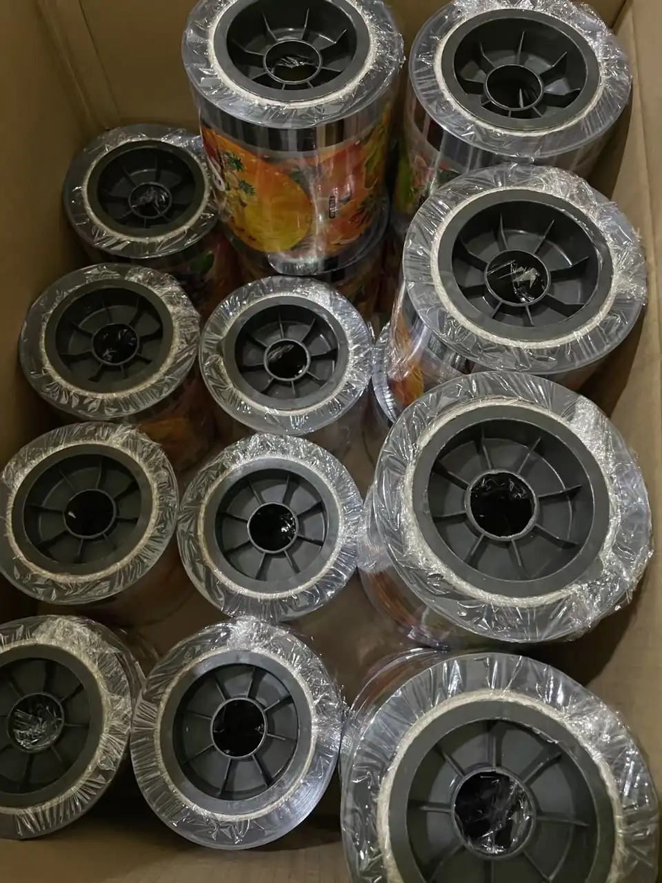Custom Printed Cup Sealing Film | Logo Printed Roll Stock