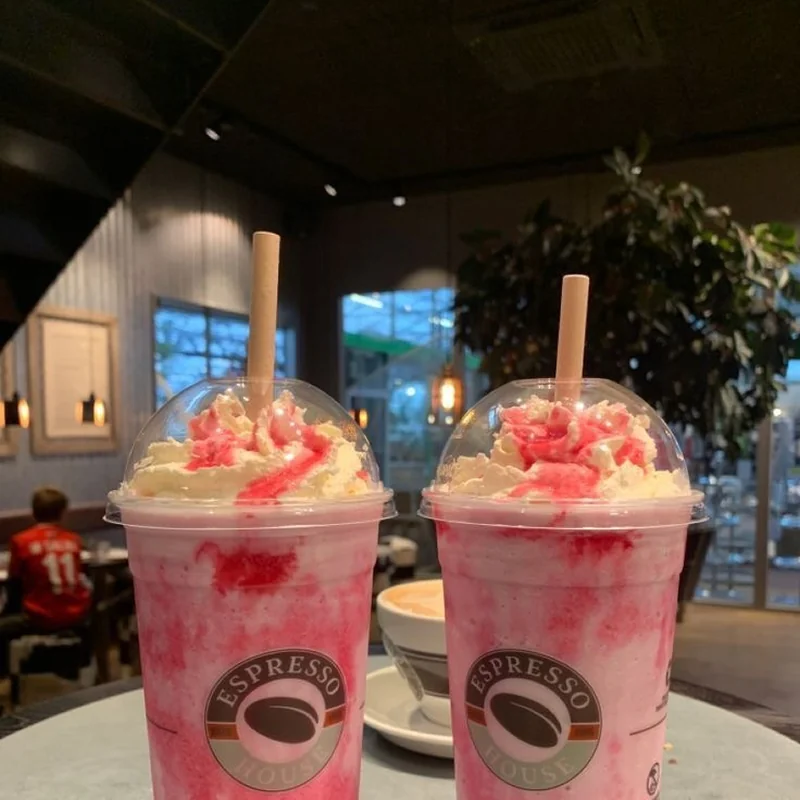 PET Cups with Dome Lids | Milkshake and Smoothie Cups