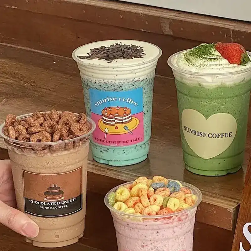 Full Color Printed PET Cups | Custom Logo Wholesale