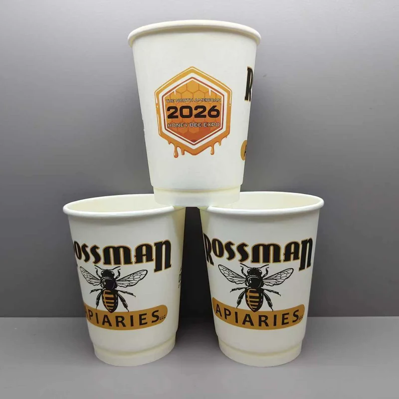 Full-Wrap Printed Paper Cups – Custom Artwork from Dieline to Shelf