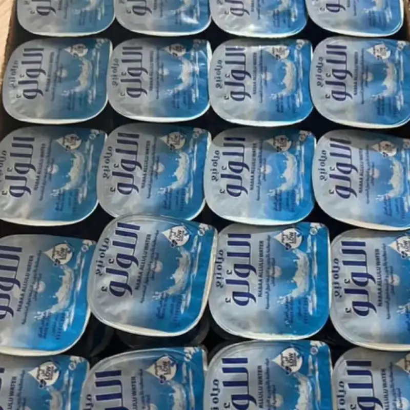 Mineral Water Cup Sealing Film | Custom Printed Roll Stock