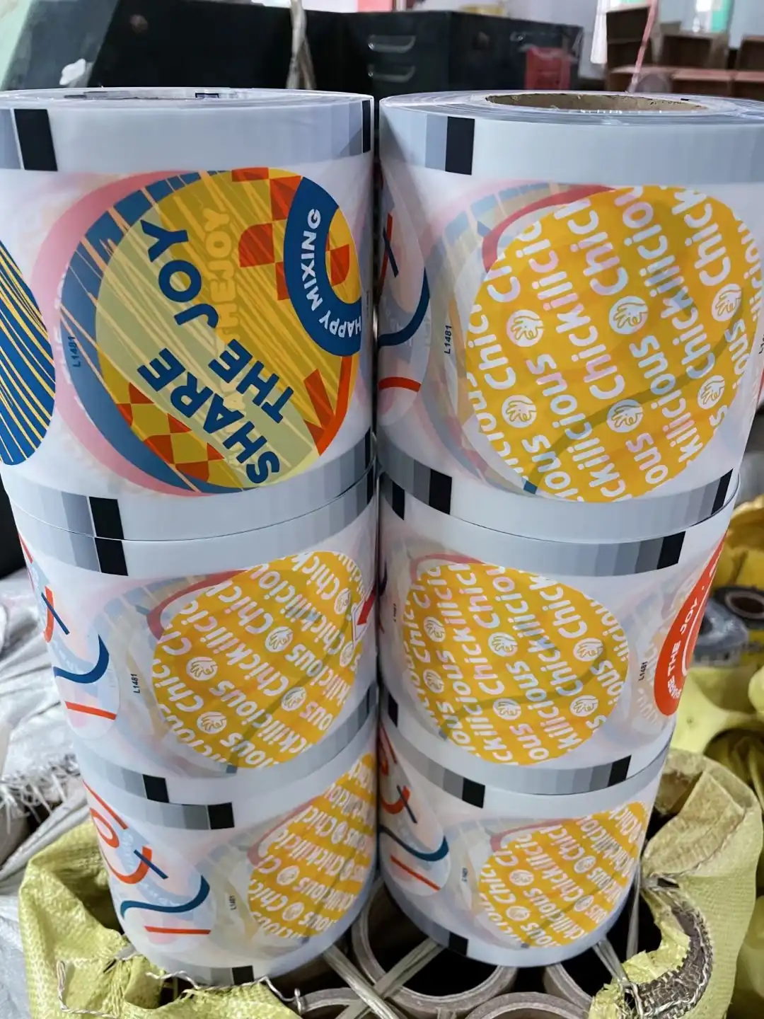 Plastic Cup Sealing Film | PP and PET Cup Lidding Roll Plastic Cup Sealing Film | PP and PET Cup Lidding Roll