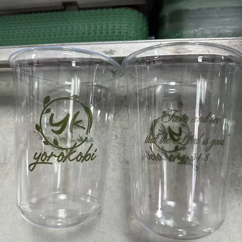 Custom Logo Plastic Cups | Production Process and Lead Time