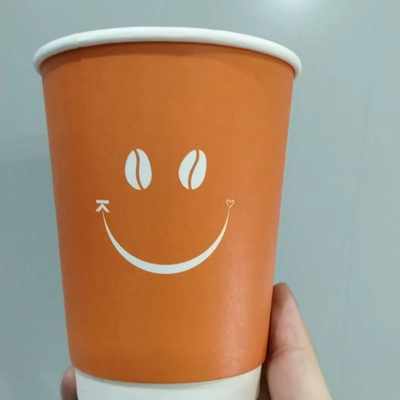Solid Color Paper Cups with Custom Logo – Pantone Matched Branding